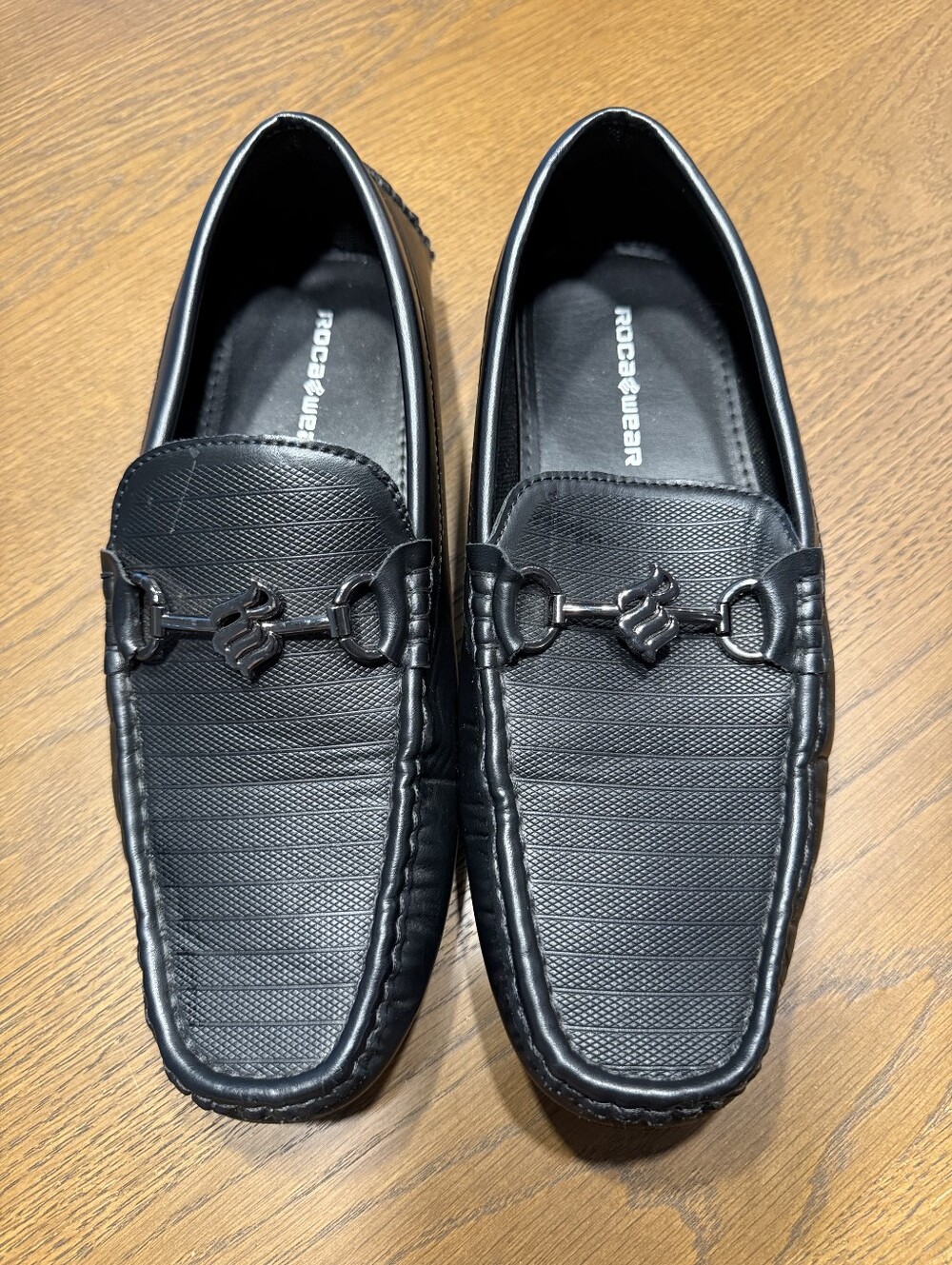 Rocawear Raymond Black Driving Loafer Size 7.5